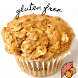 6 packs Gluten Free Vegan Sweet Potato Muffins - Gluten Free Pasta